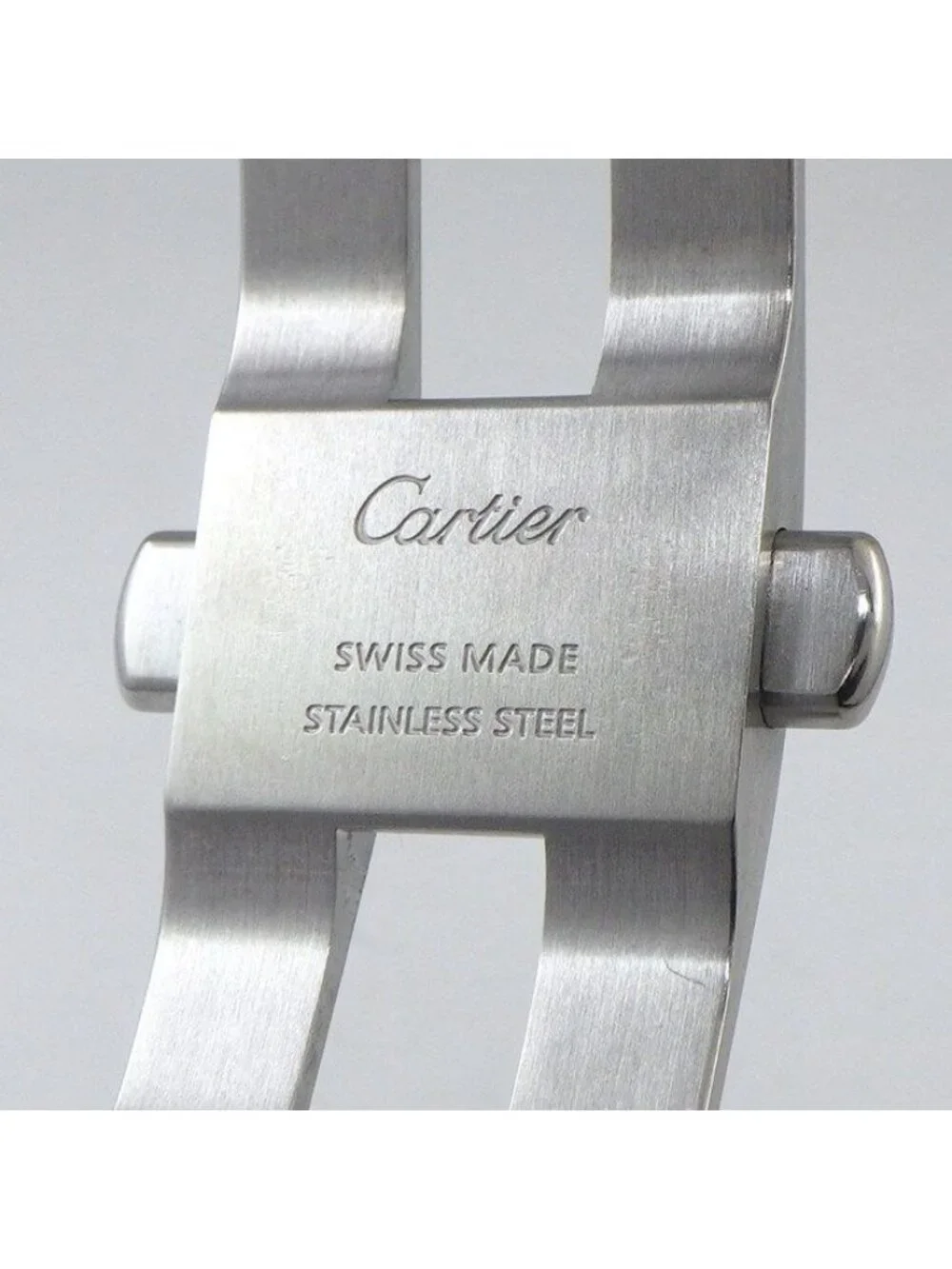 Cartier Watch Pasha Seatimer White Dial Date Luminous Hands SS Automatic Winding